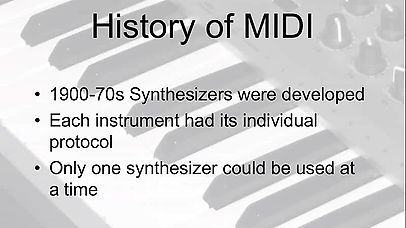 History of MIDI